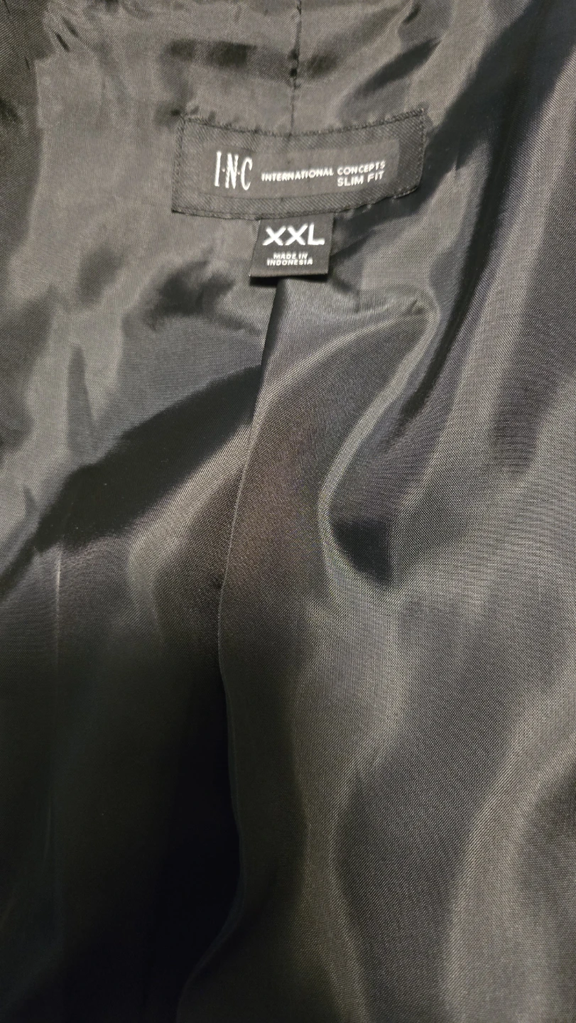I.N.C. International Concepts Black Blazer XXL