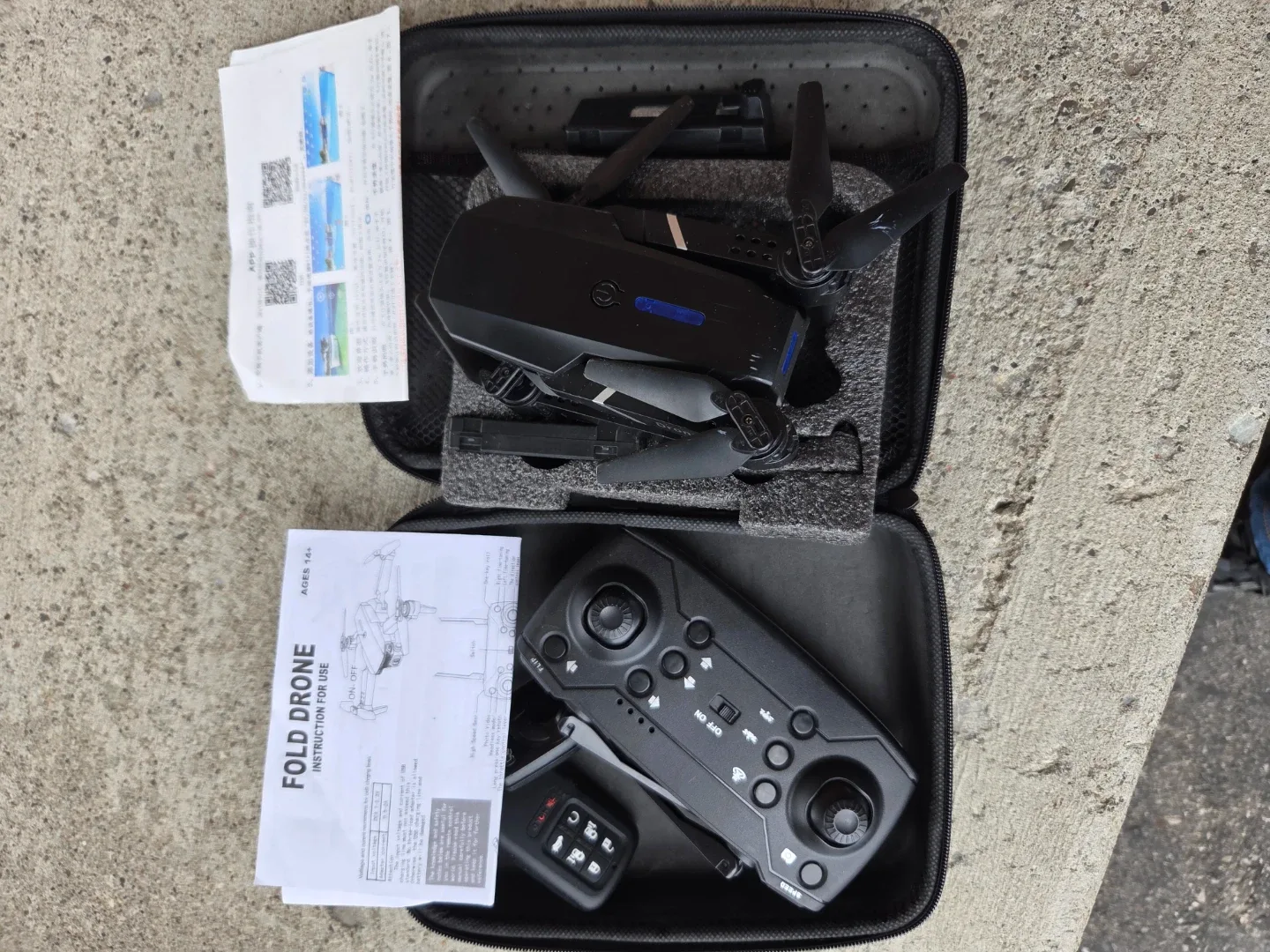 Foldable Drone with Remote Controller