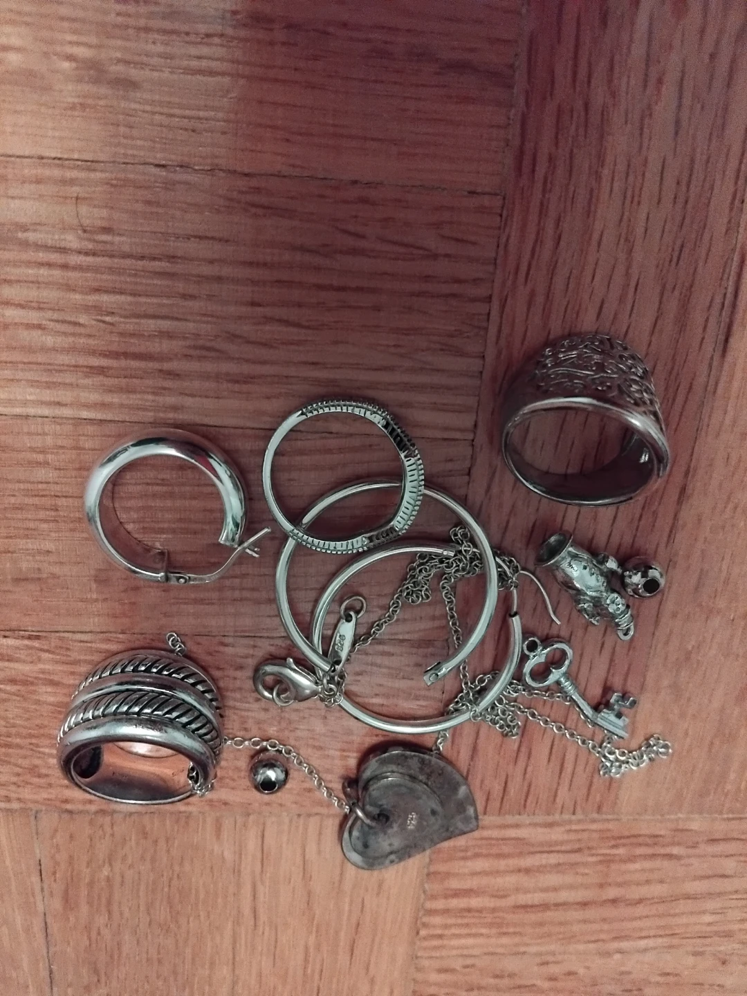Assorted Sterling Silver Jewelry Lot - photo 2