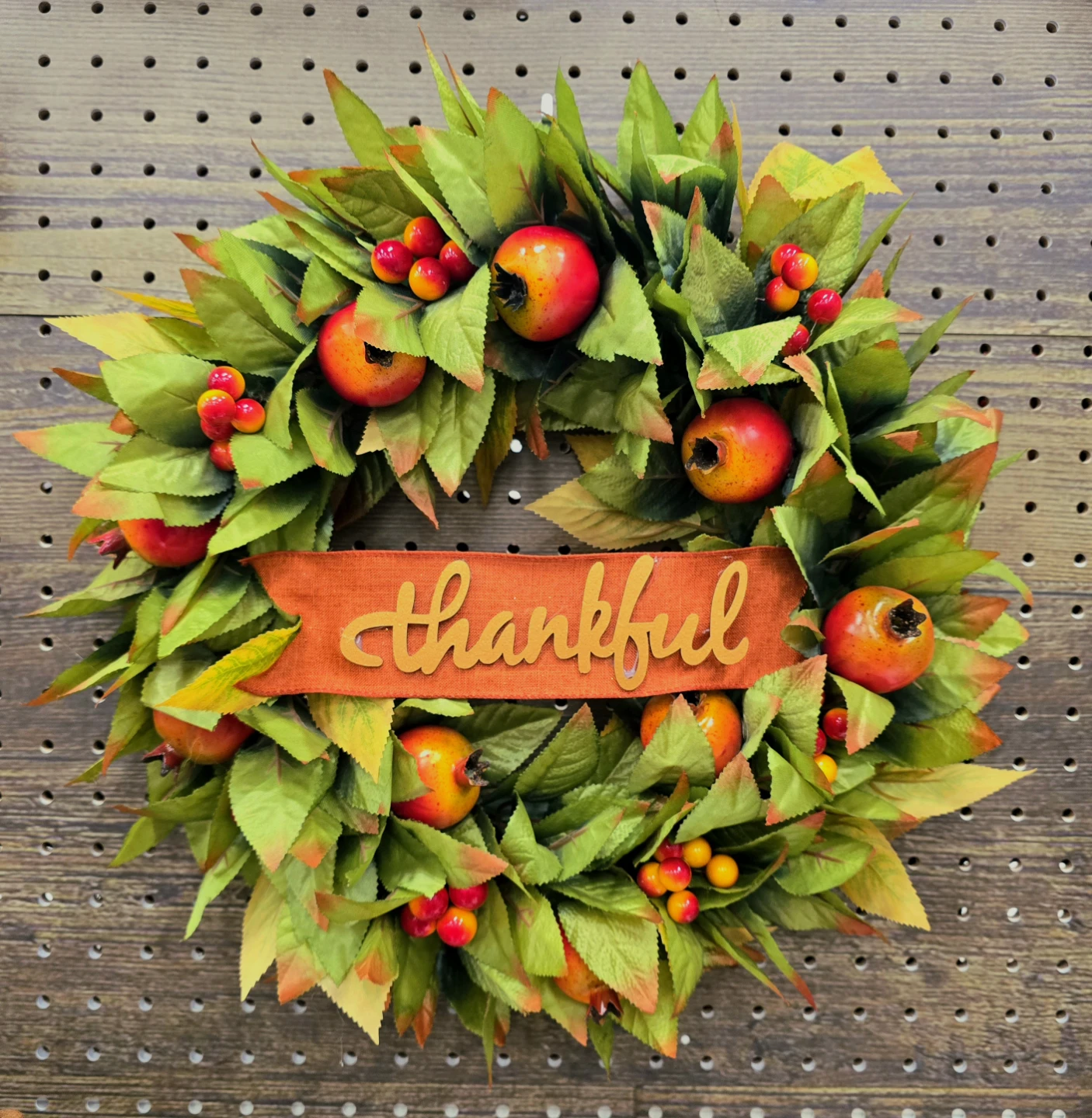 Autumn Thanksgiving Wreath