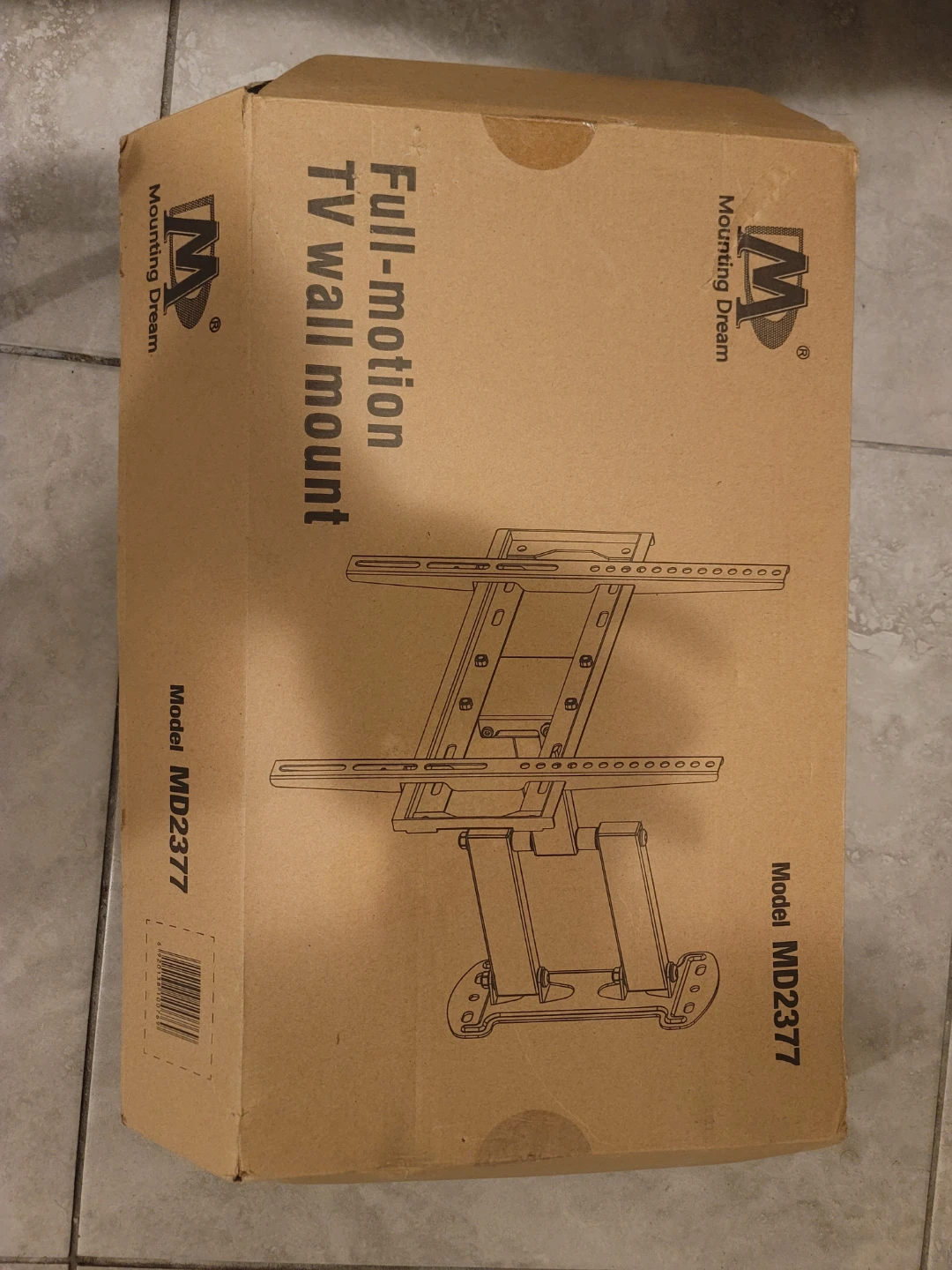 ×2 (two pieces) Mounting Dream Full-Motion TV Wall Mount MD2377 - photo 3