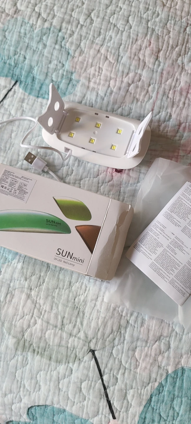 New SUNmini UV LED Nail Lamp
