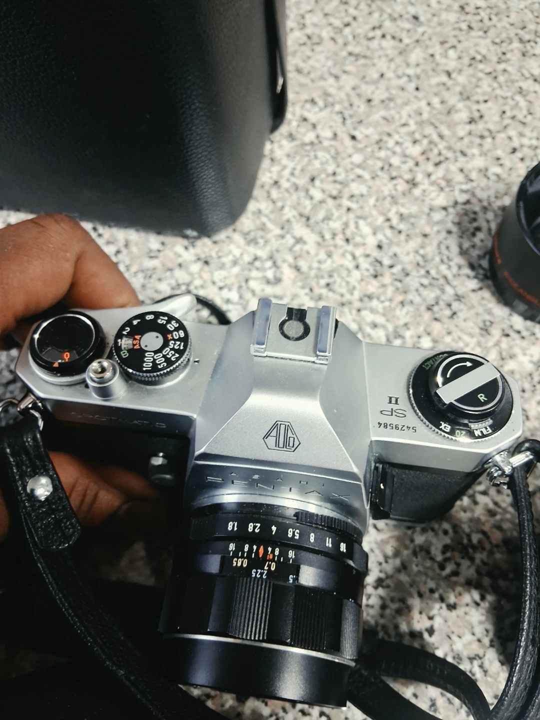 Asahi Pentax Spotmatic II with Two Lenses - photo 4