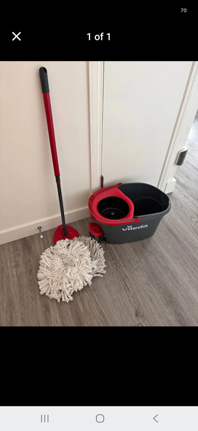 Vileda EasyWring Spin Mop and Bucket System