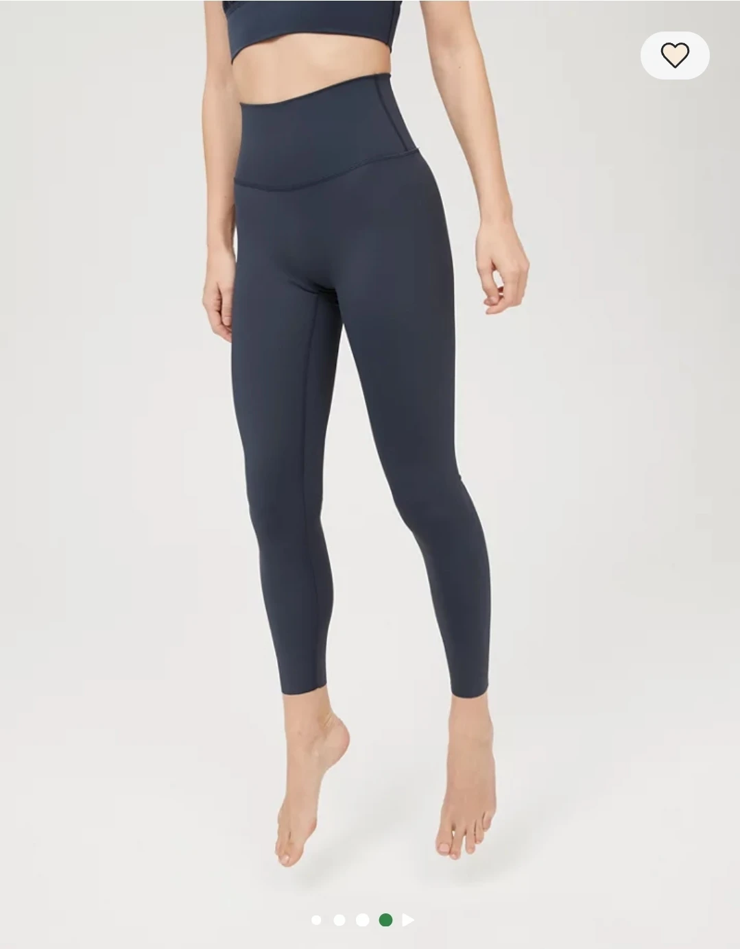 Offline by Aerie hi rise navy blue leggings, size M - photo 2