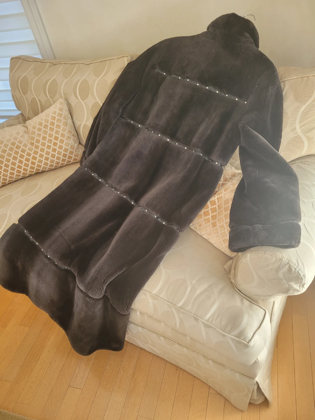 Féraud Paris Sheared Beaver Fur Coat - photo 2