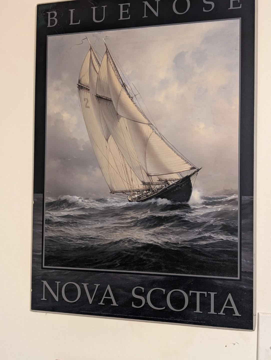 Bluenose Nova Scotia Poster Board - photo 2