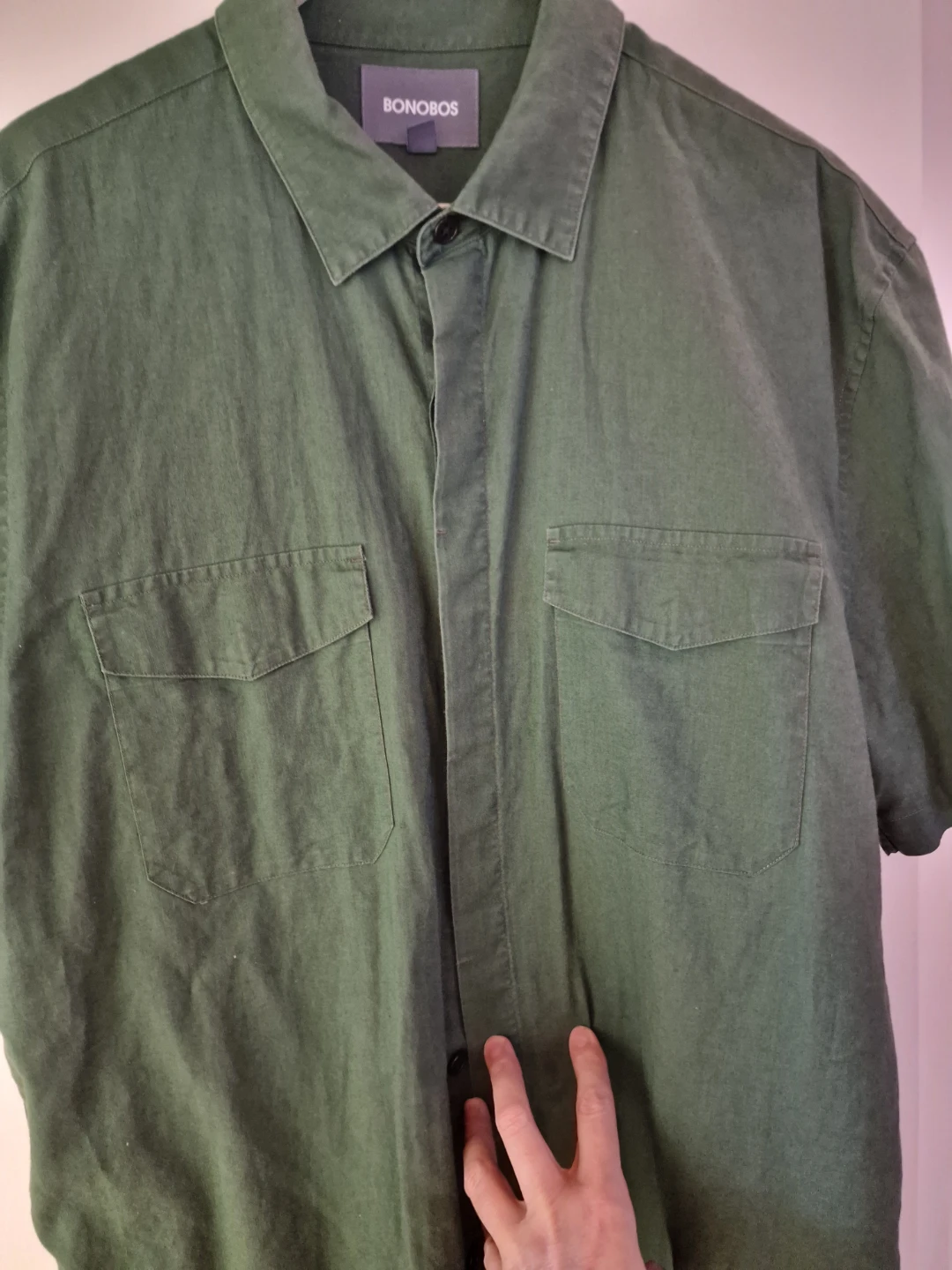 Bonobos Green Shirt