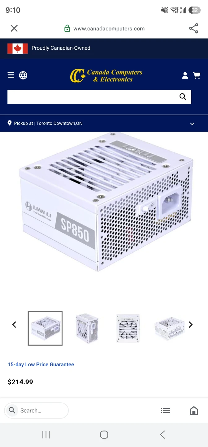 Lian Li SP850 SFX Power Supply