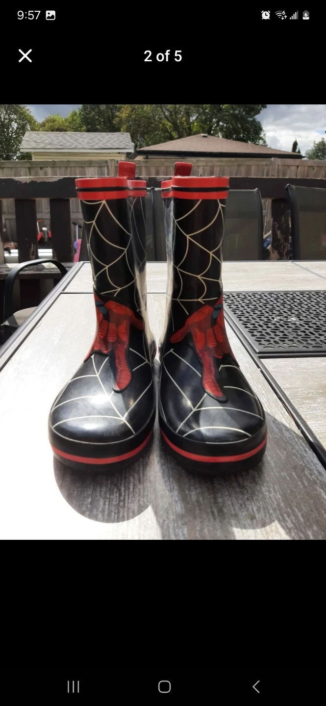 Spider-Man Rain Boots - photo 2