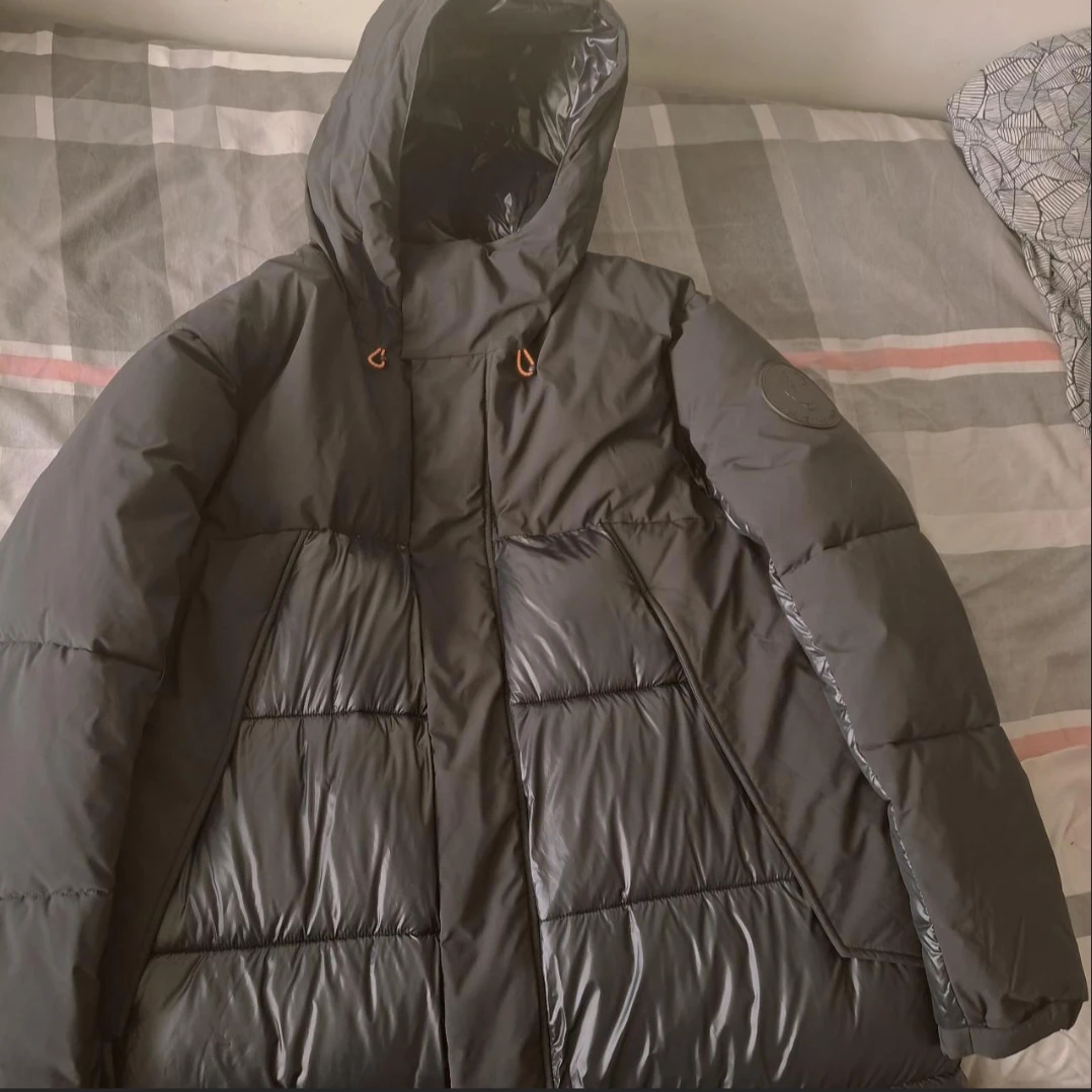 Save The Duck Black Hooded Puffer Jacket