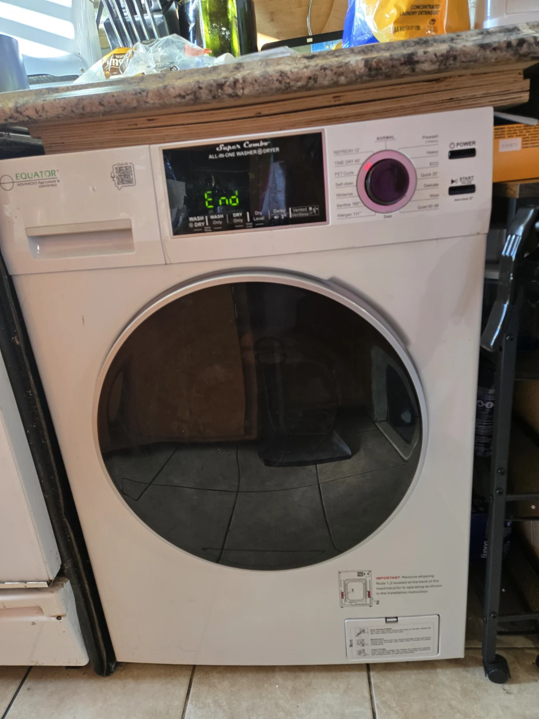 Equator Super Combo All-in-One Washer and Dryer