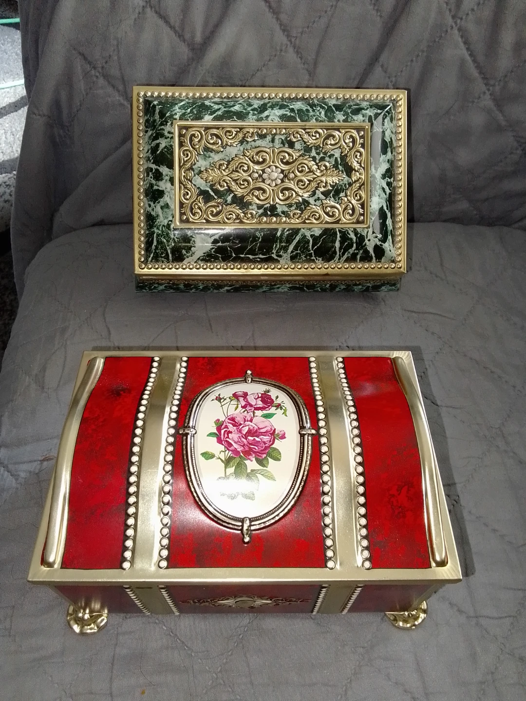 Vintage candy tins