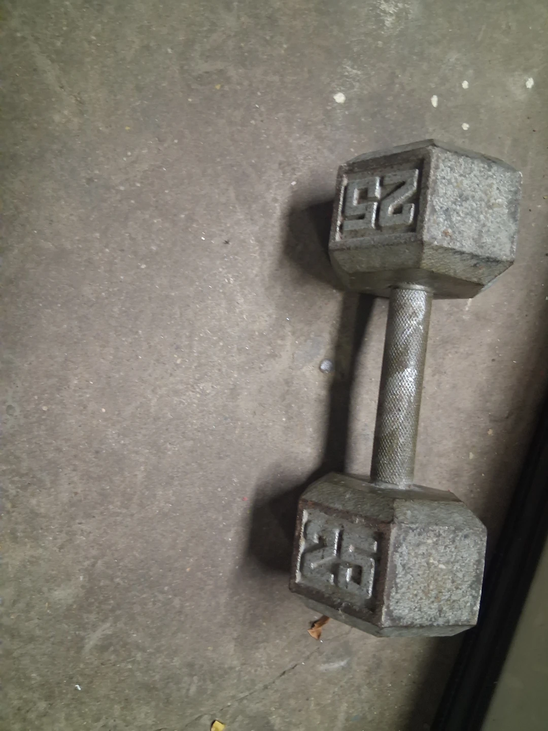 25lb Hex Dumbbell