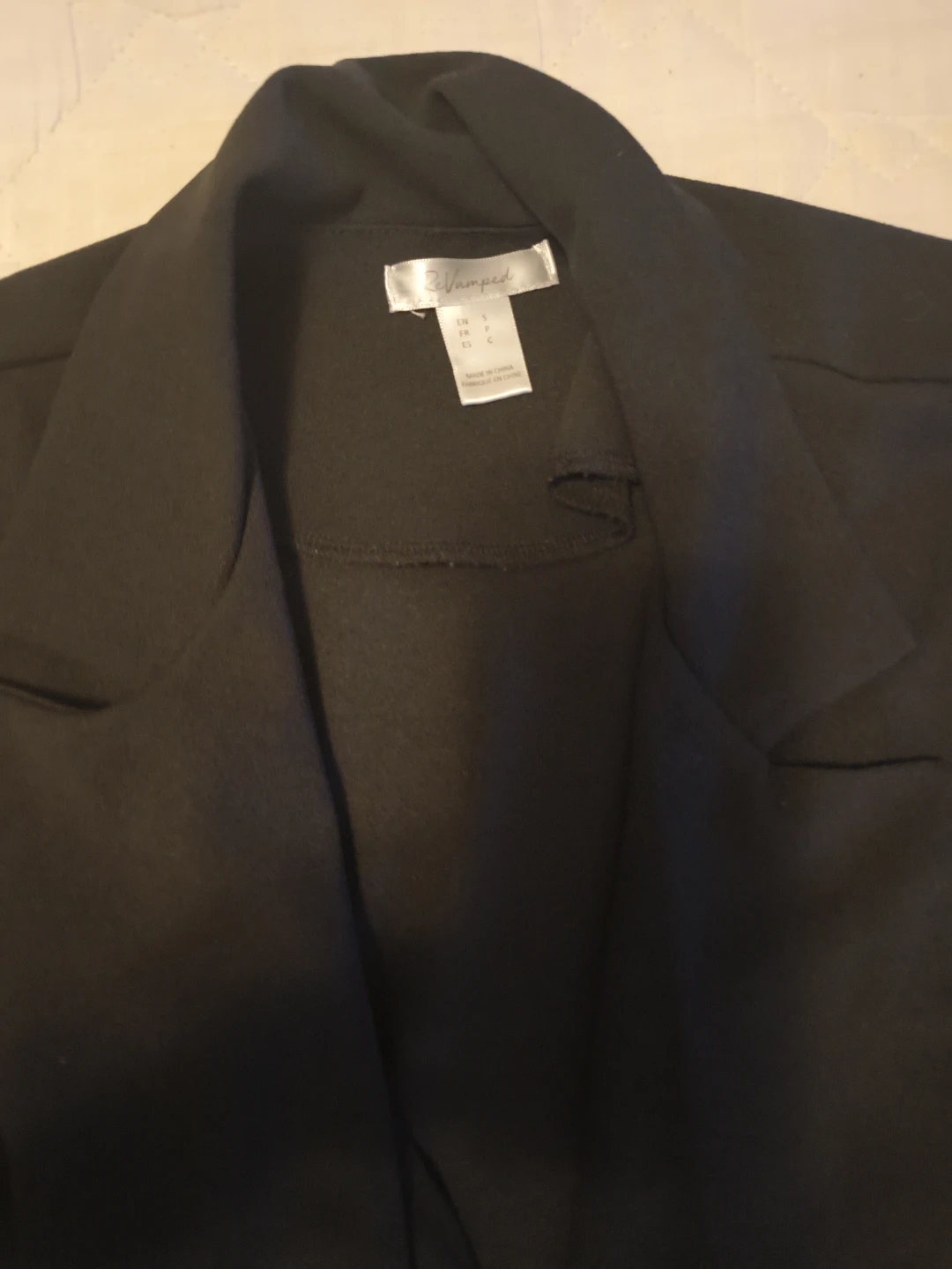 ReVamped Black Belted Blazer - photo 2