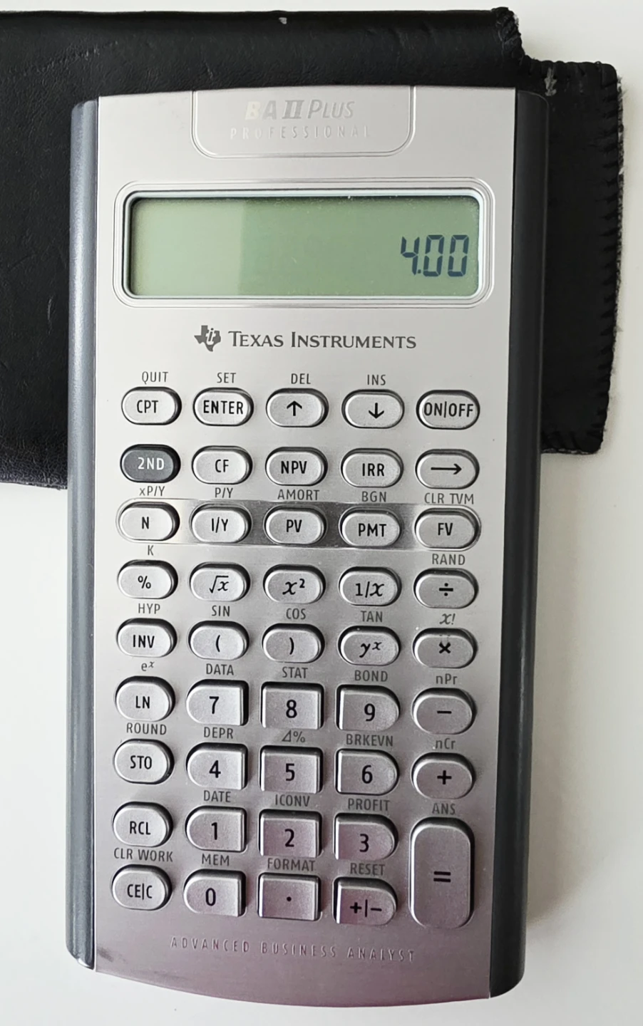 Texas Instruments BA II Plus Professional Calculator, Millwoods
