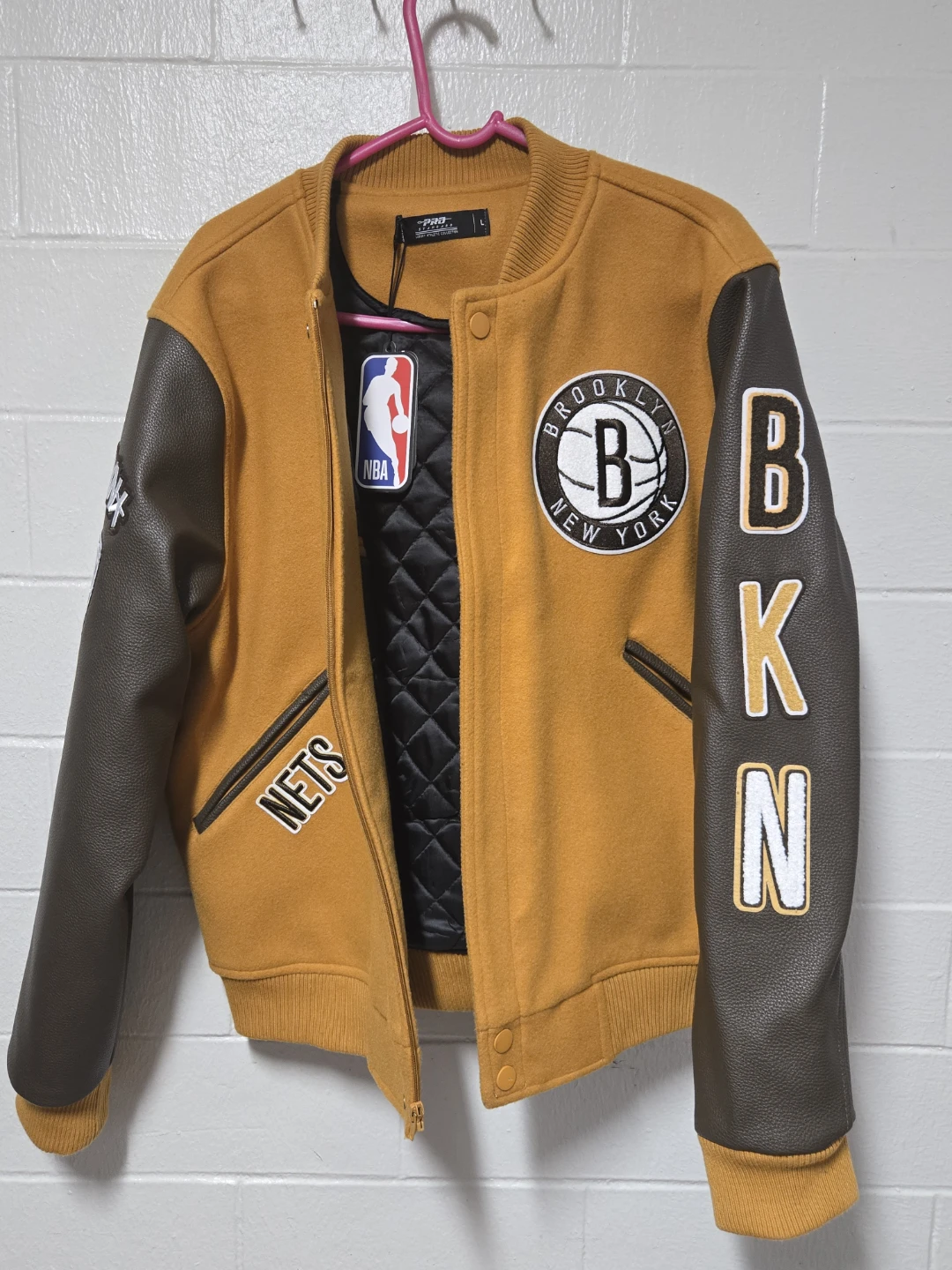 New Pro Standard Brooklyn Nets Jacket / Wool Varsity Coat - photo 2