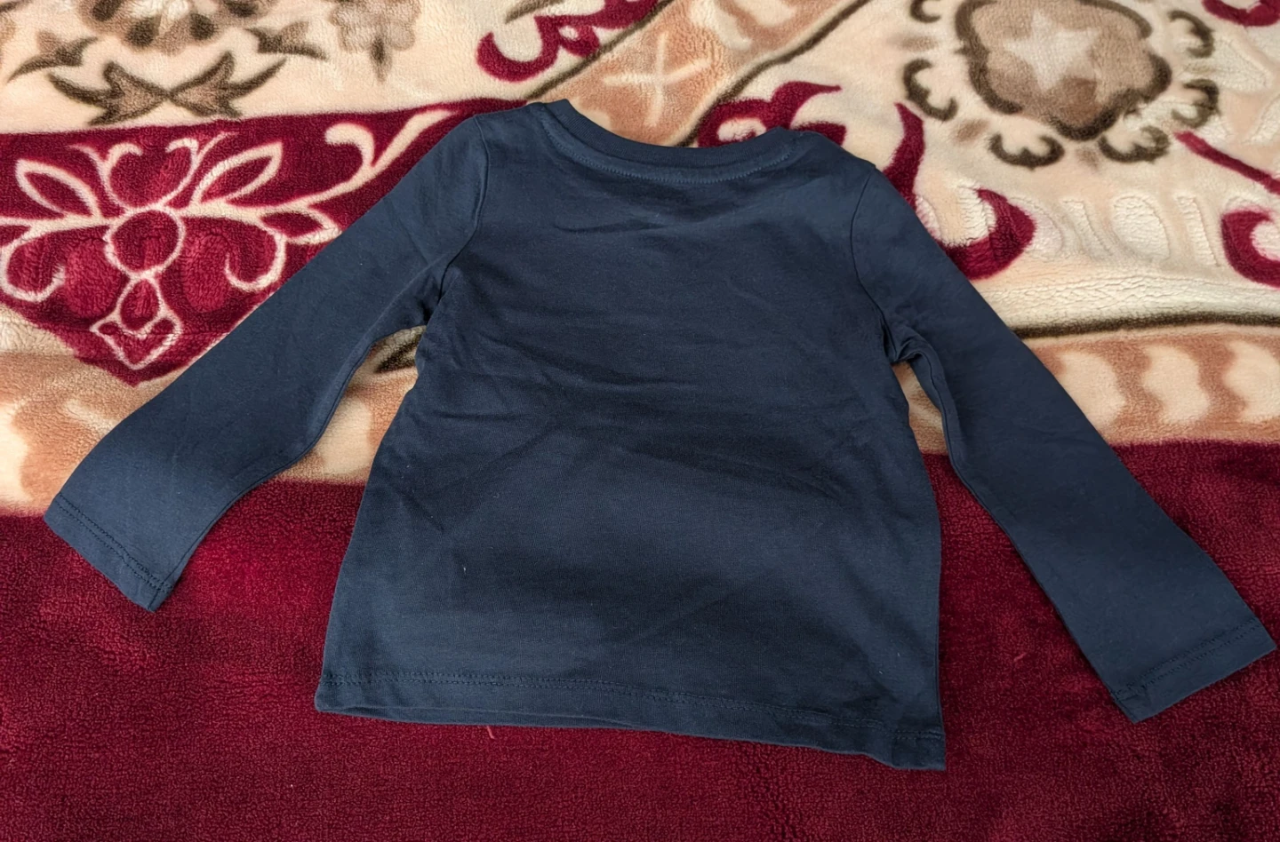 Cousin Club Blue Full-Sleeve Baby Shirt - photo 3