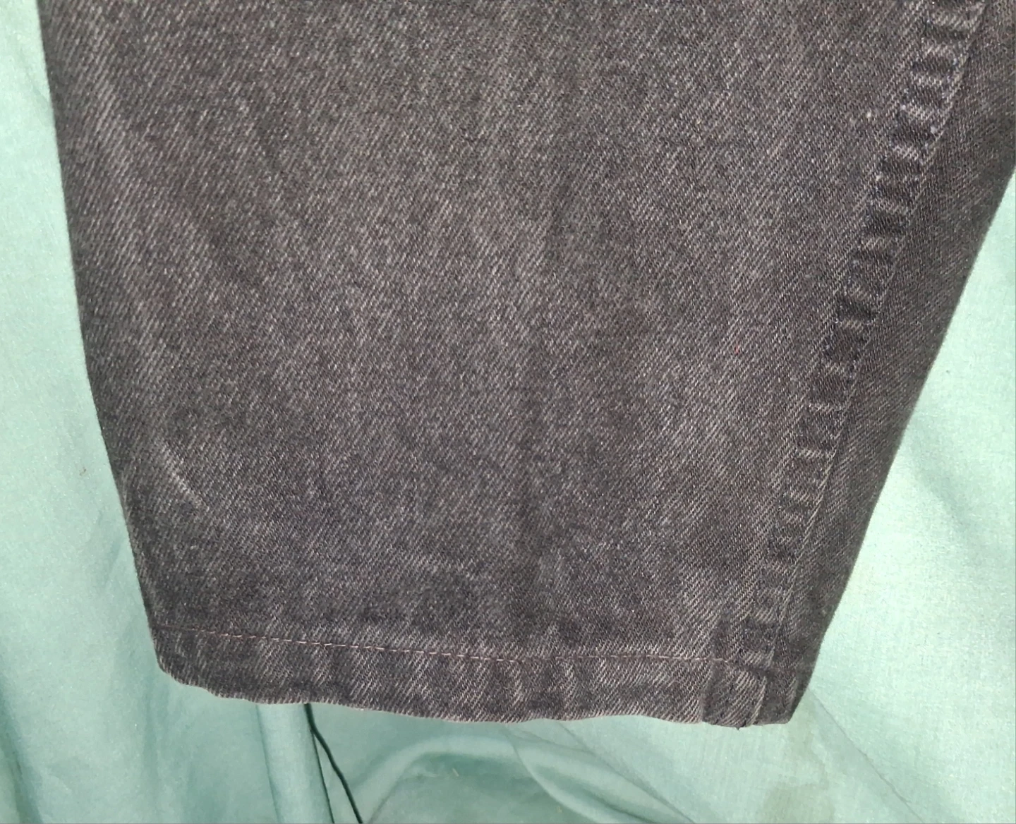 Black Vintage Levis 550 Relaxed Fit Tapered Leg Jeans - photo 4