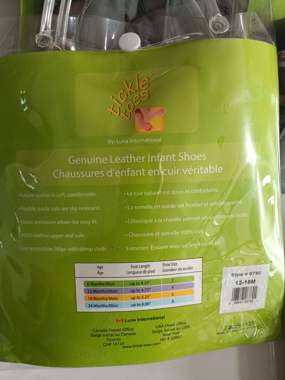 Tickle Toes Genuine Leather Infant Shoes - photo 5