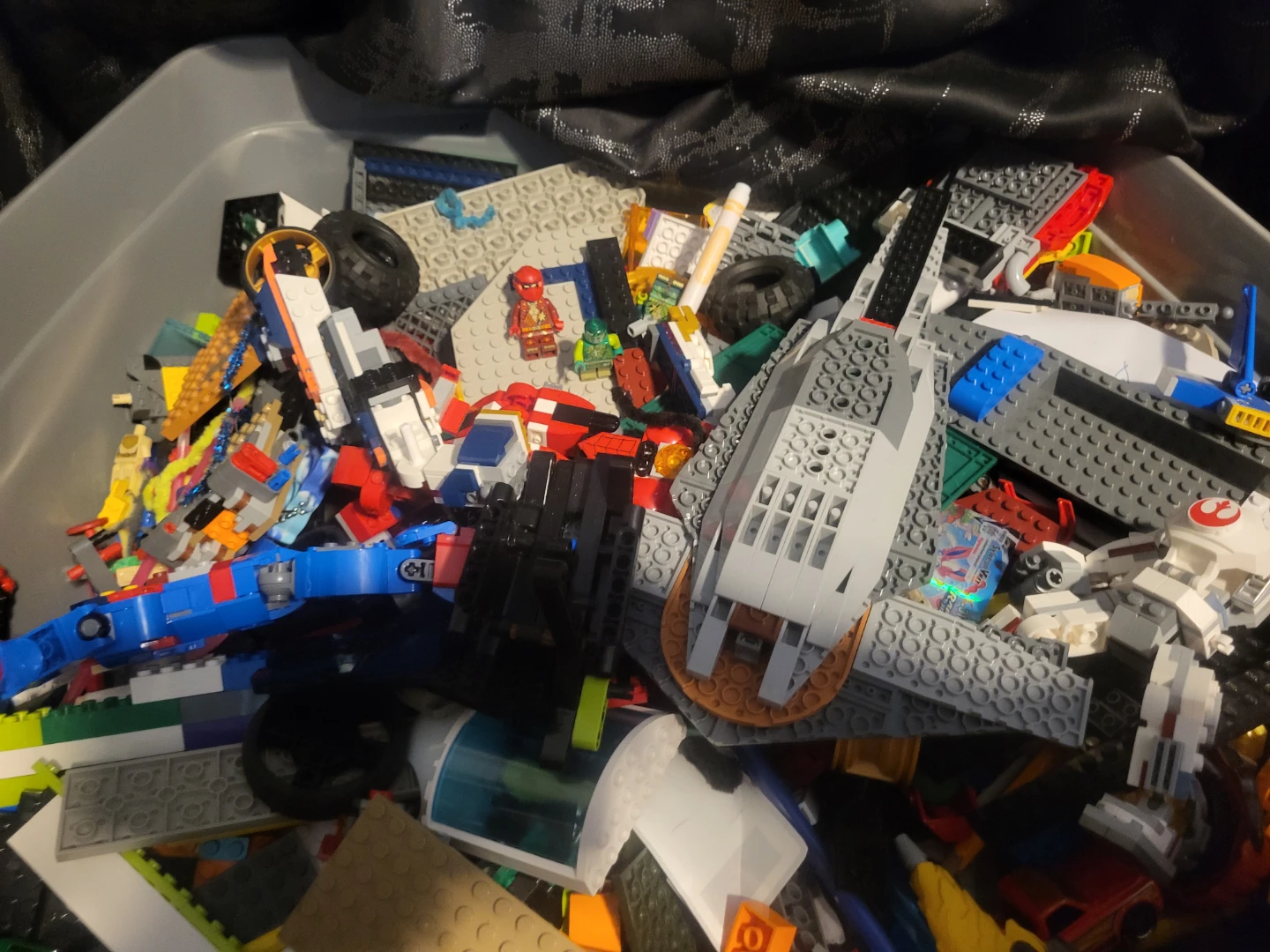 Assorted Lego Bricks and Minifigures - photo 2