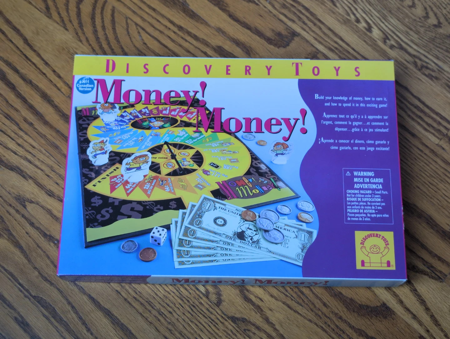 Discovery Toys Money! Money! Board Game