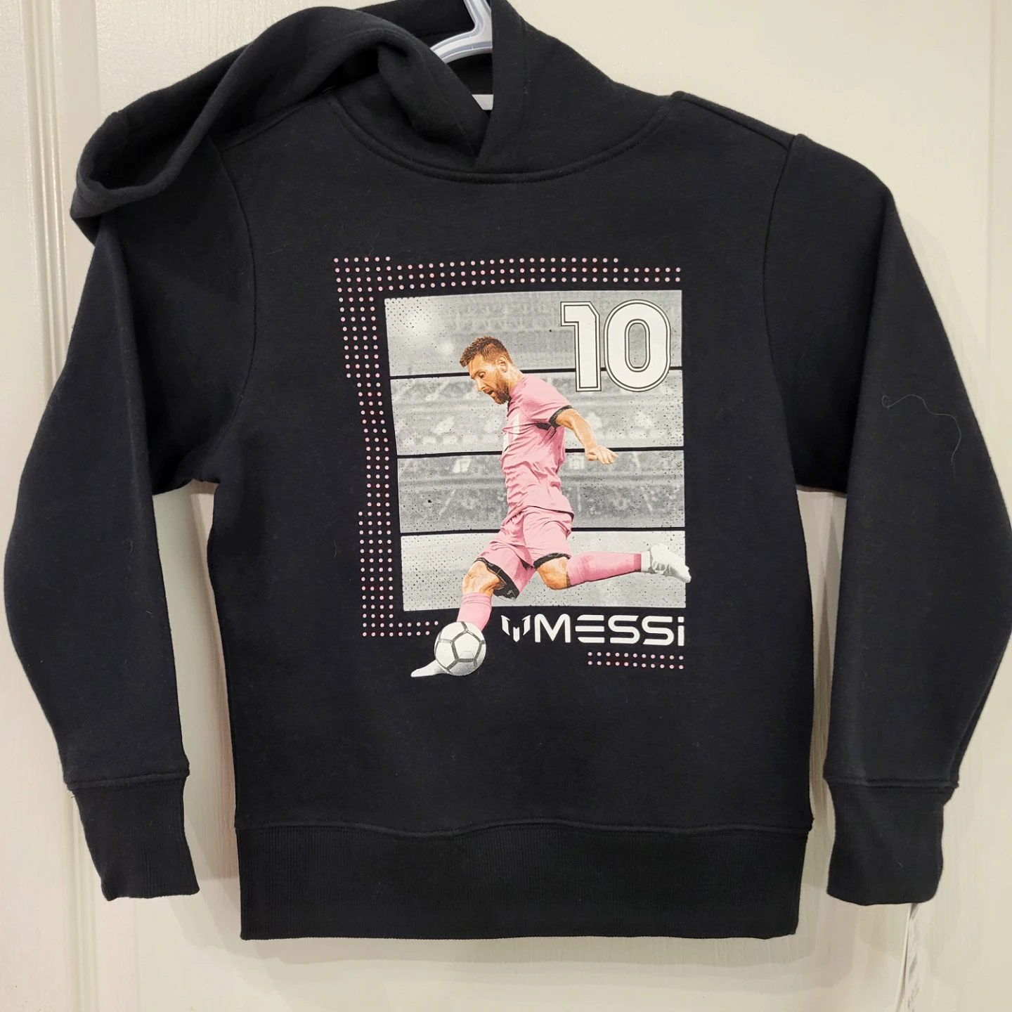 Lionel Messi graphic hoodie for kids