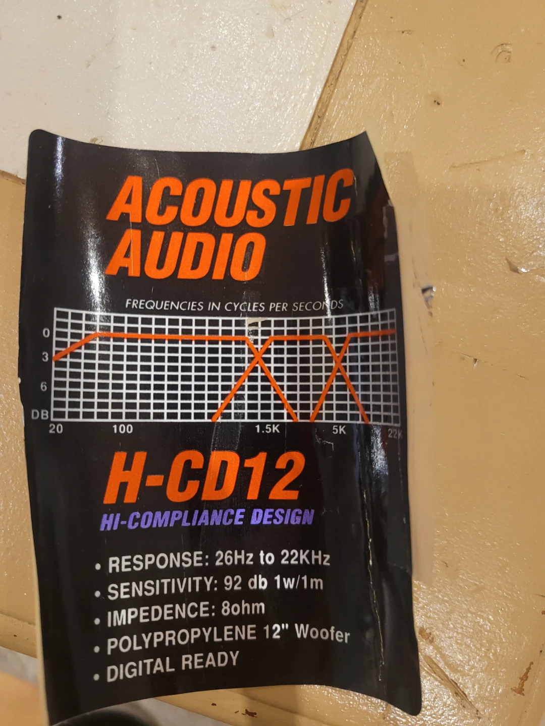 Acoustic Audio H-CD12 3-Way Speakers - photo 4
