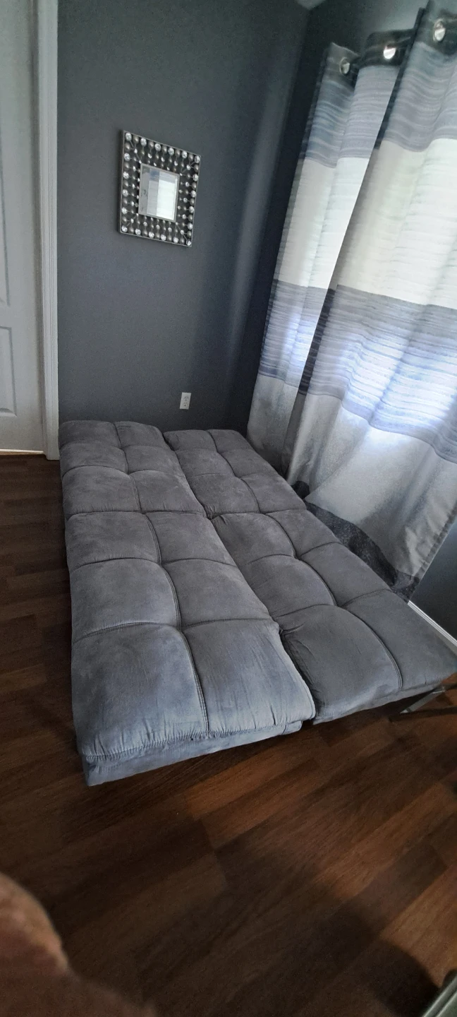 Grey Memory Foam Futon - photo 3