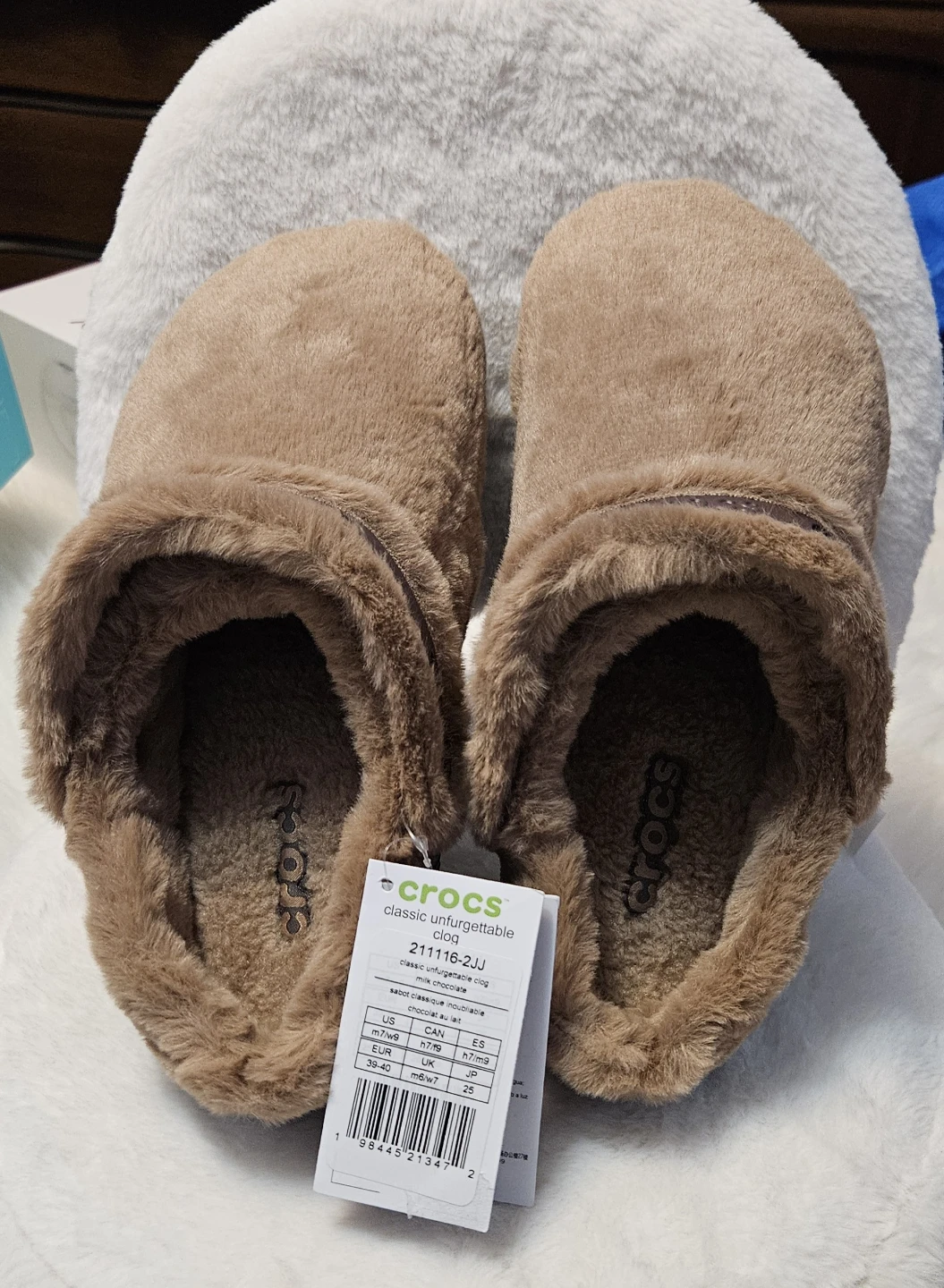 Crocs Classic Unfurgettable Clog - Milk Chocolate Unisex