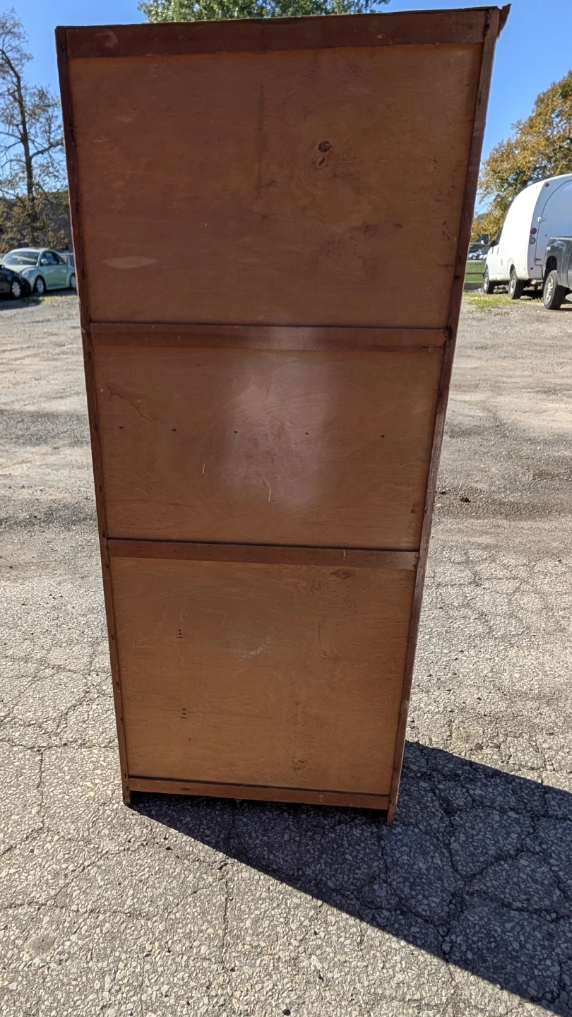 Vintage White Painted Kitchen Hutch - photo 4