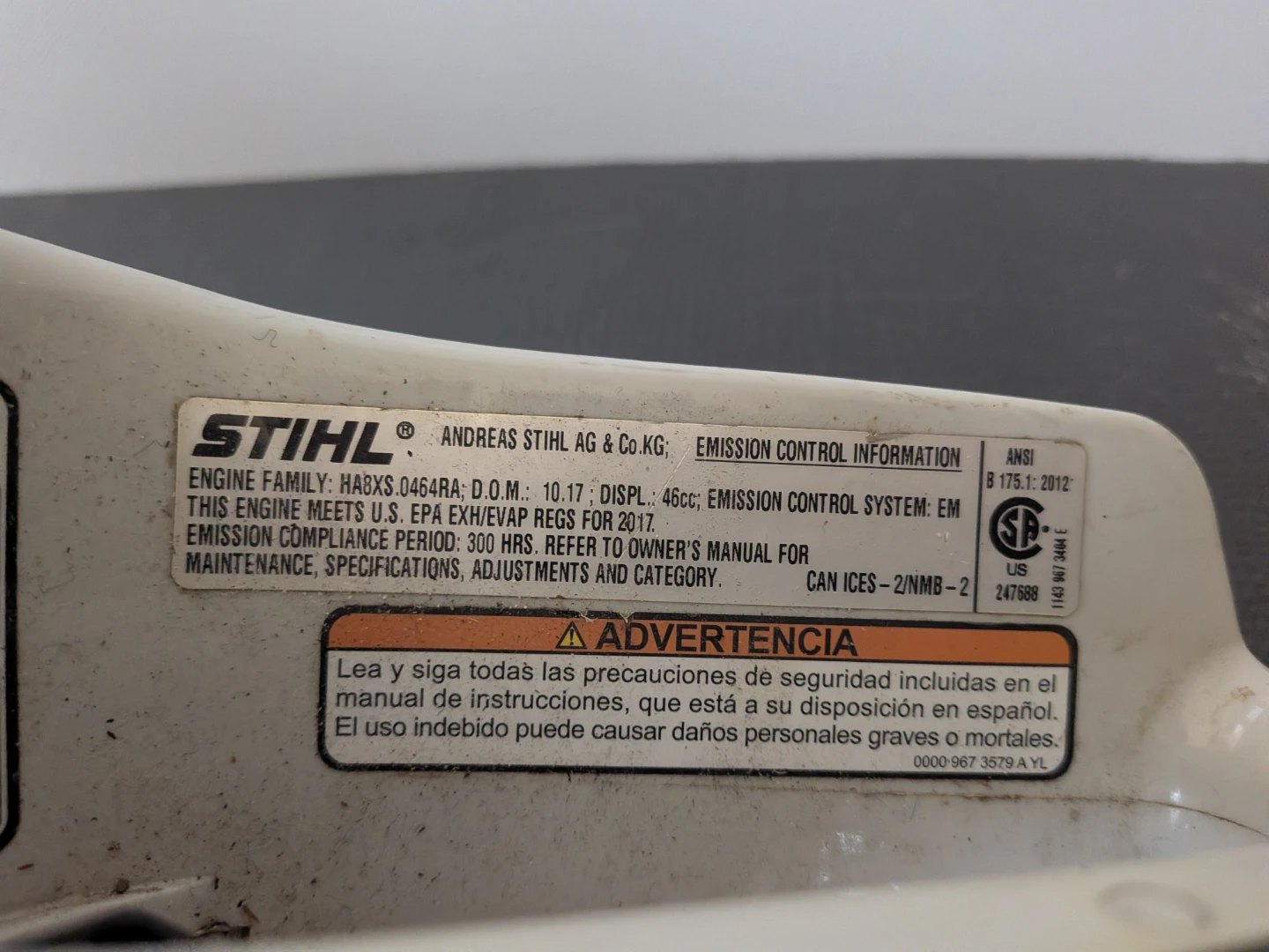 STIHL 46cc MS 251 Gas Chainsaw + Full Kit - photo 4
