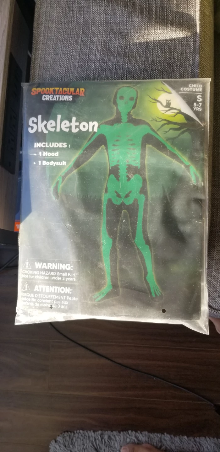 Spooktacular Creations Skeleton Costume Size S