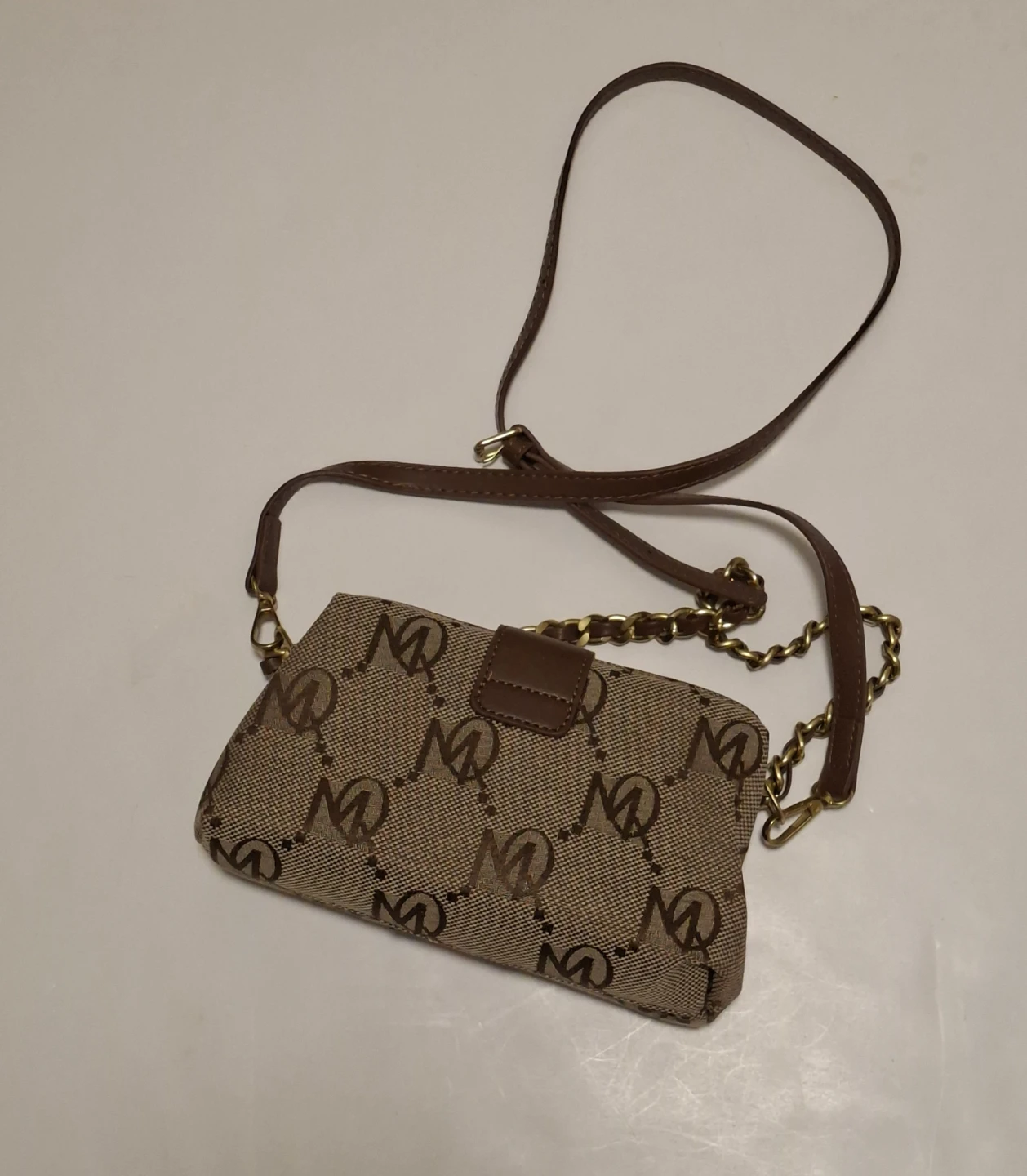 Stylish Square Monogram Crossbody Bag - photo 2