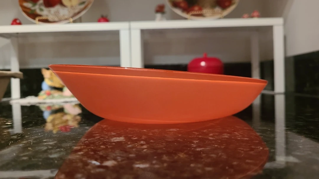 Set of 6 Vintage Orange Glass Bowls - photo 4