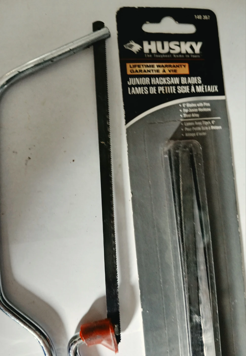 Husky Junior Hacksaw with Spare Blades - photo 3