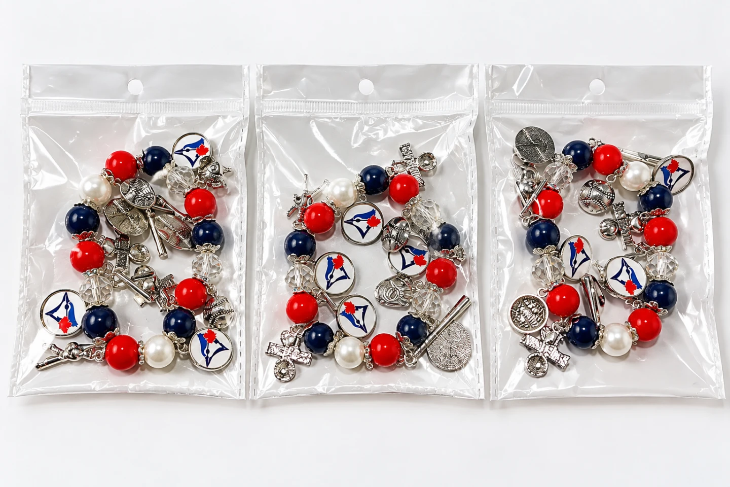 Handcrafted Blue Jays Bracelets