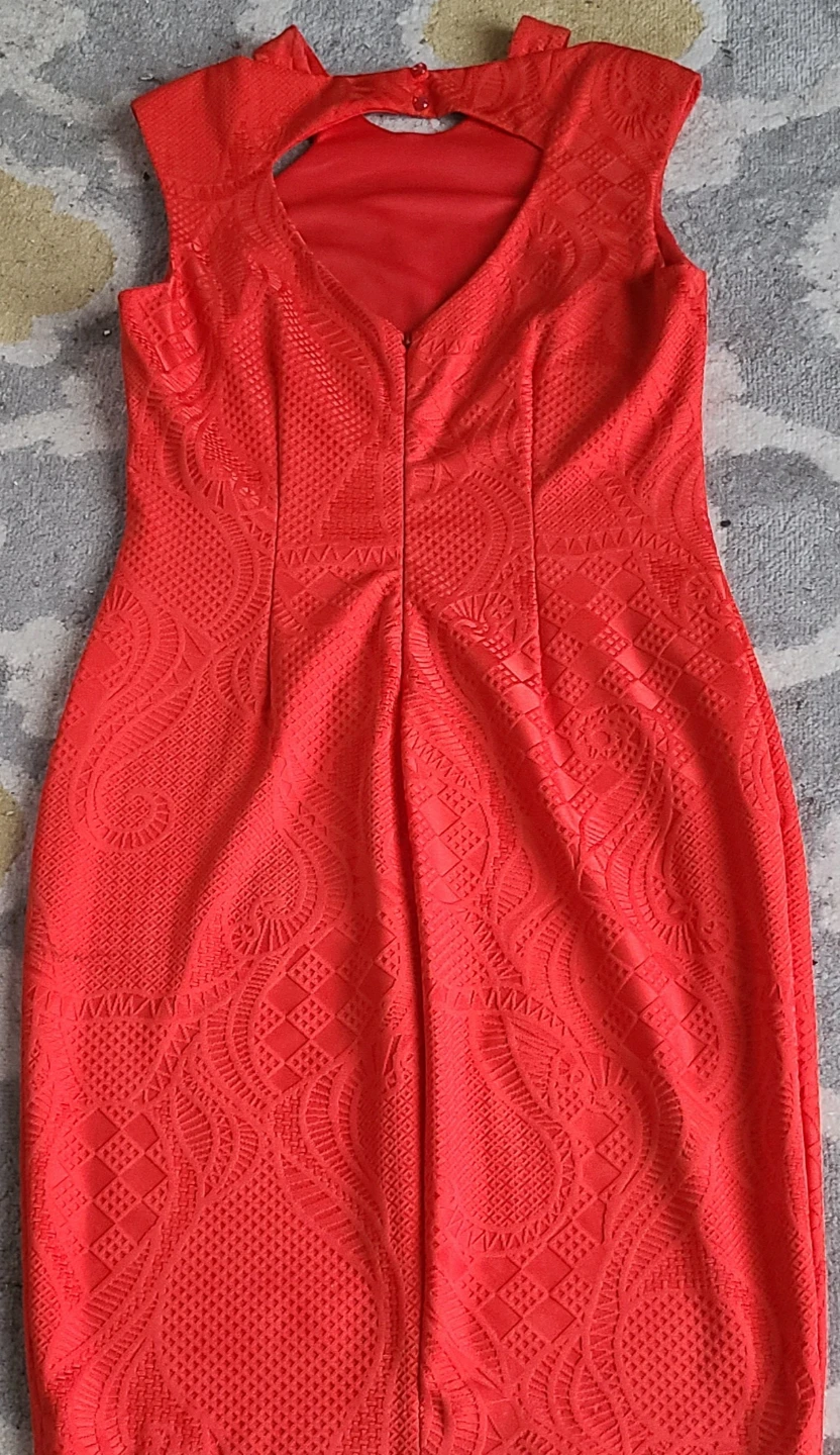 Cache Red Patterned Dress - photo 3