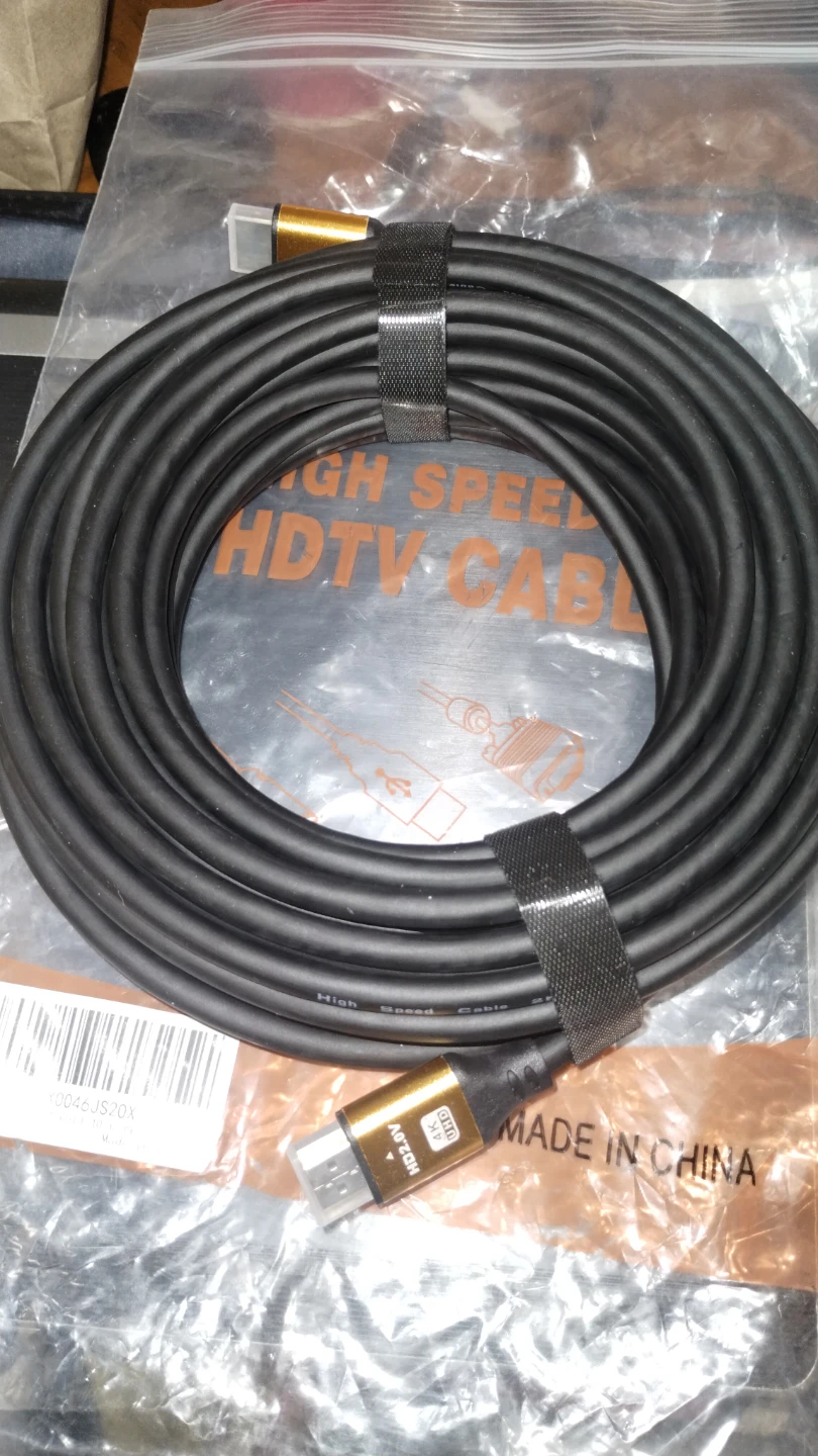 High Speed Gold Plated 4K UHD HDMI Cable 10ft
