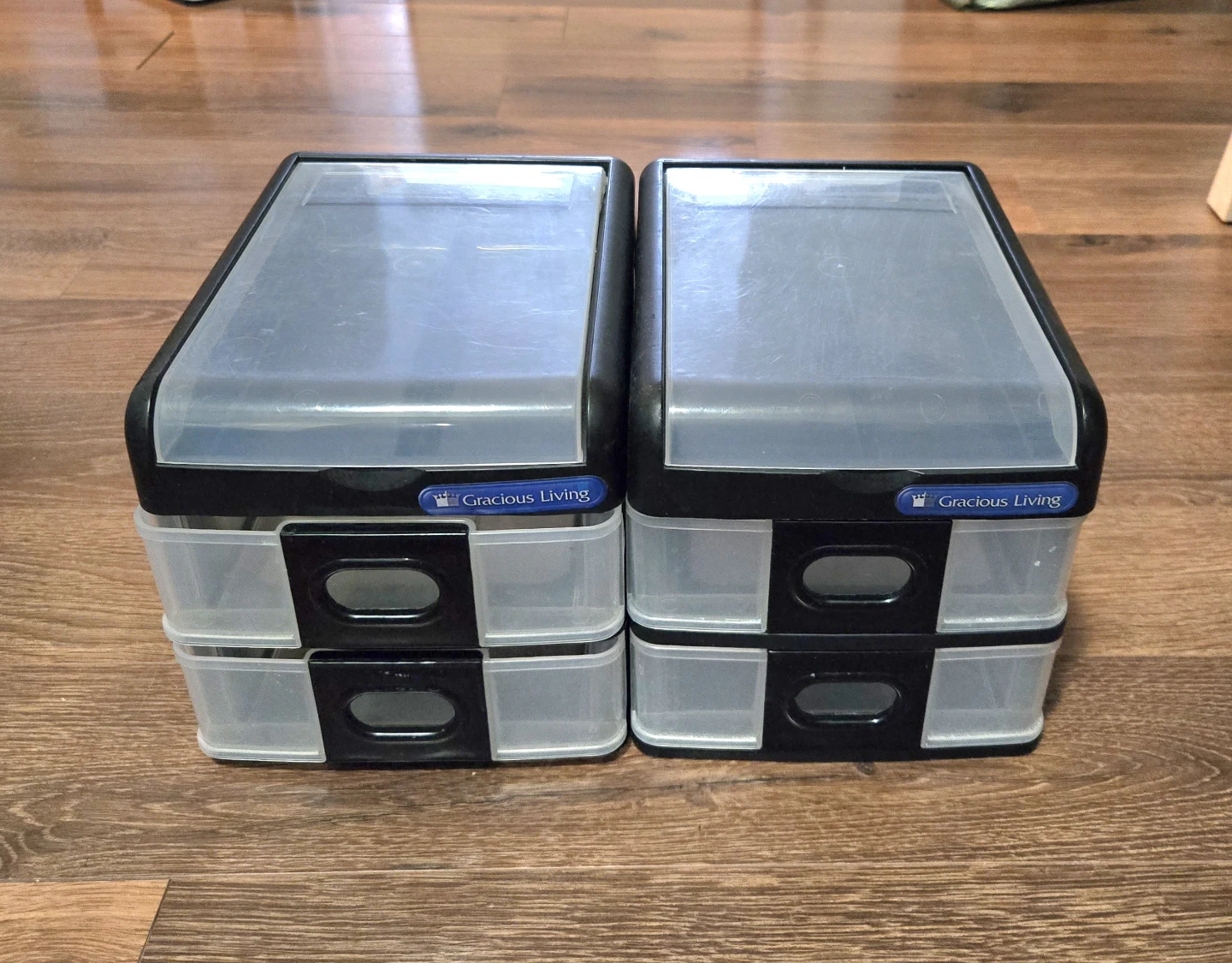 Small Desktop Storage Organizers - Set of 2