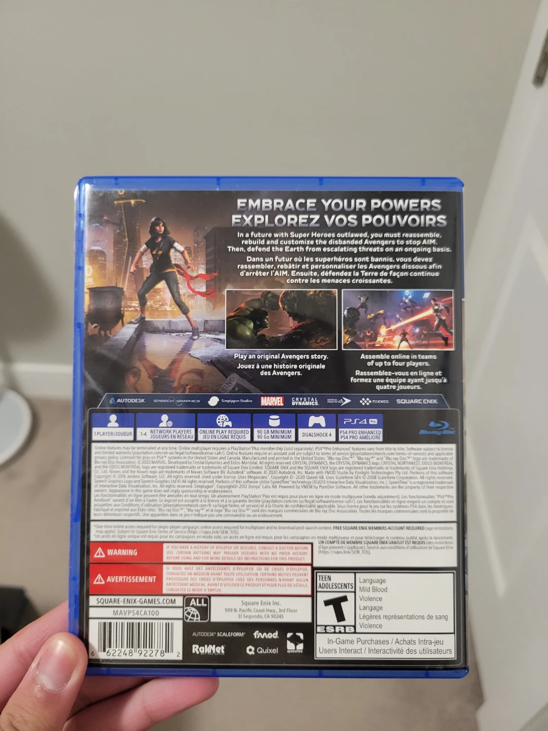 Marvel Avengers for PlayStation 4 - photo 2