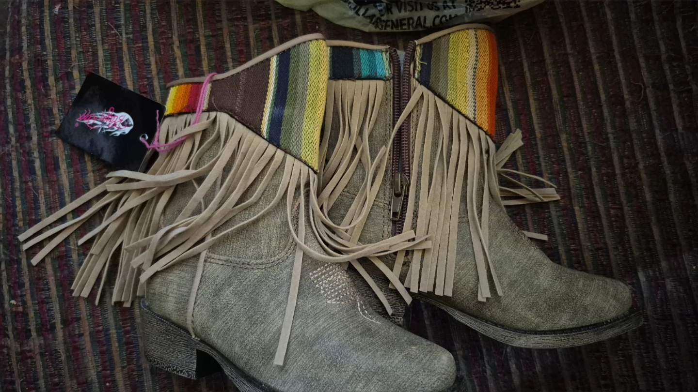 M&F Western Boots with Fringe - photo 3
