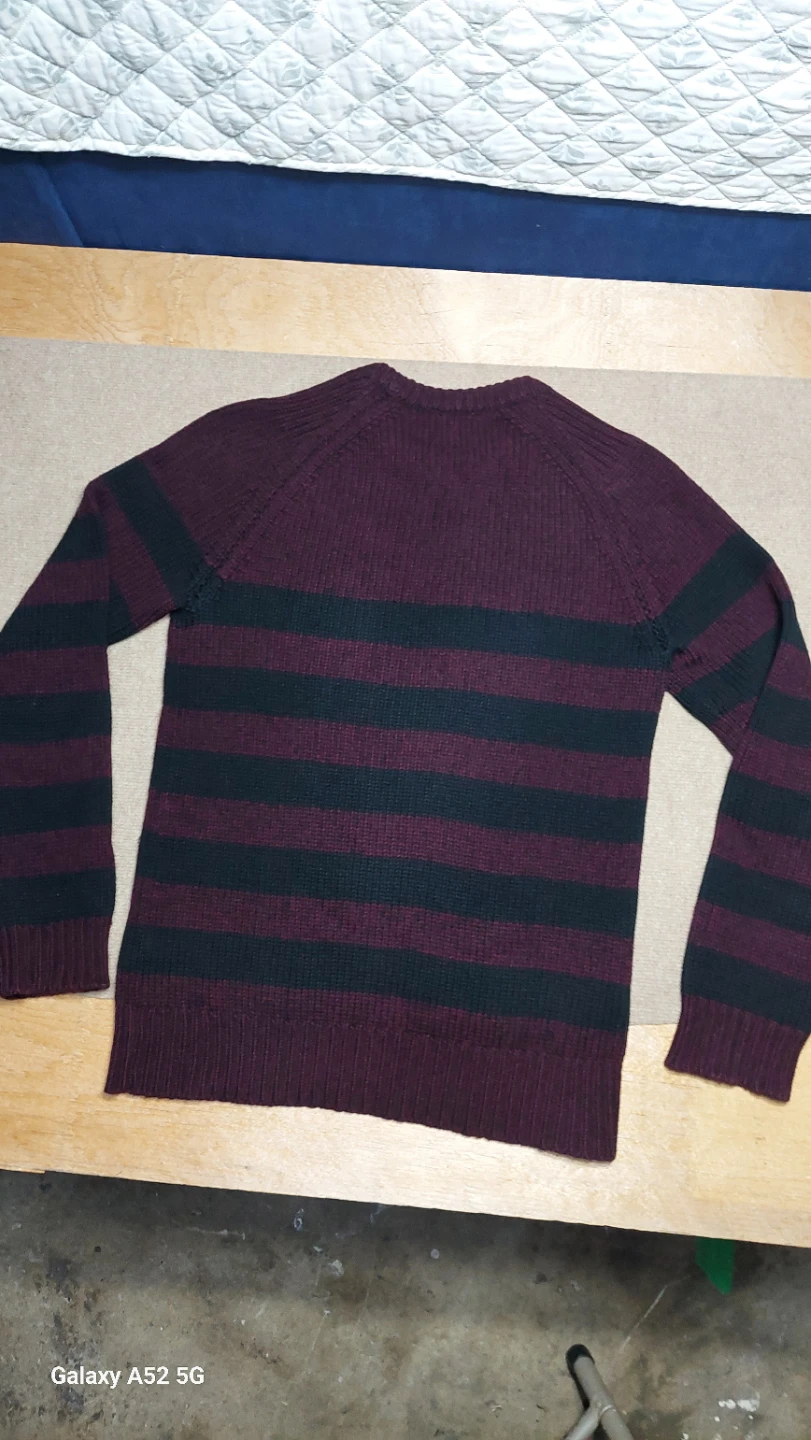 Burberry Brit Striped Crewneck Sweater 70%Wool 30% cashmere - photo 2