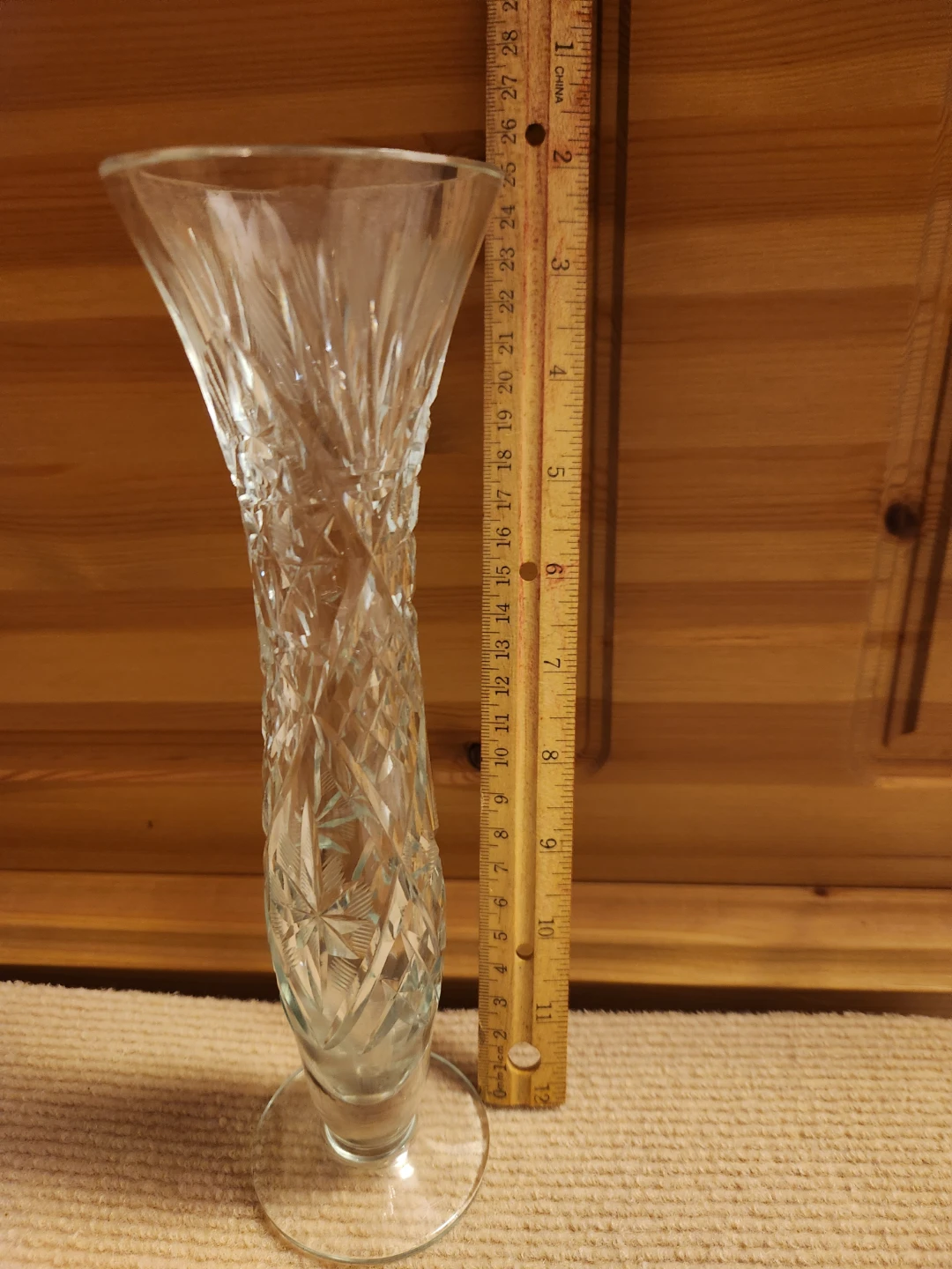 Crystal bud vase - photo 2