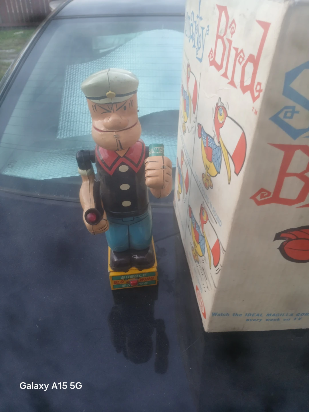 Vintage Ideal Smarty Bird Toy w/ Original Box sold AS IS +popeye - photo 2