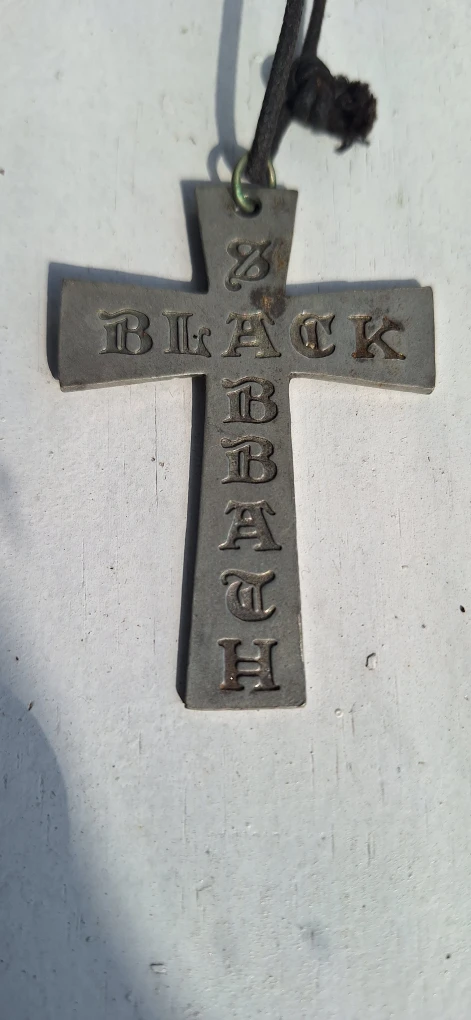 Black Sabbath Cross Necklace - photo 2