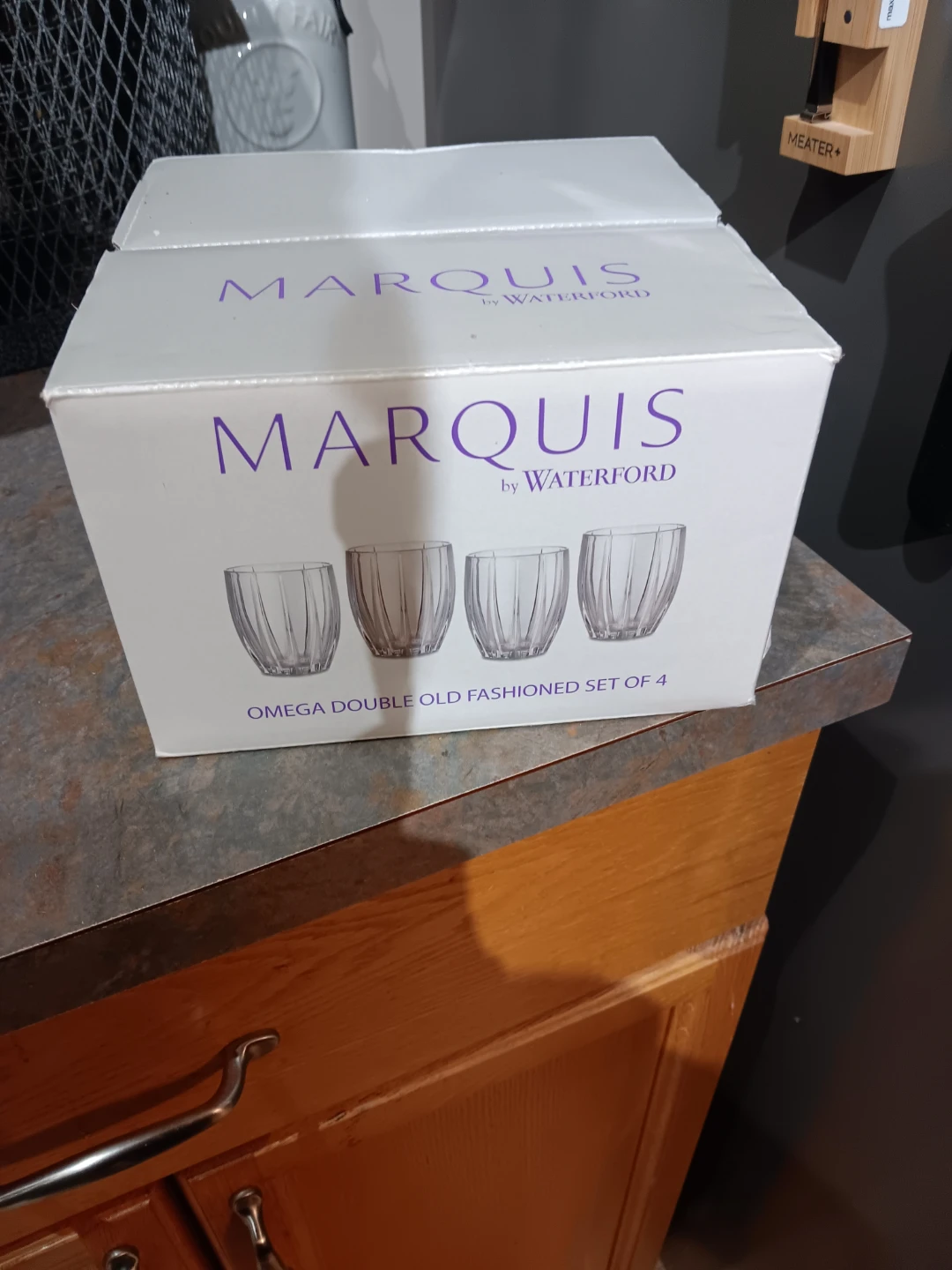 Marquis by Waterford Omega Double Old Fashioned Set of 4