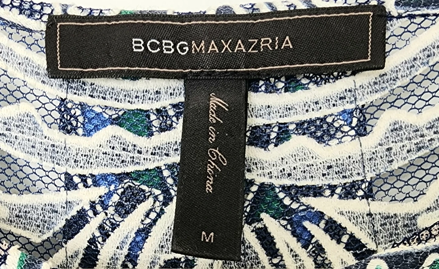 BCBGMAXAZRIA Patterned Long Sleeve Top - photo 3