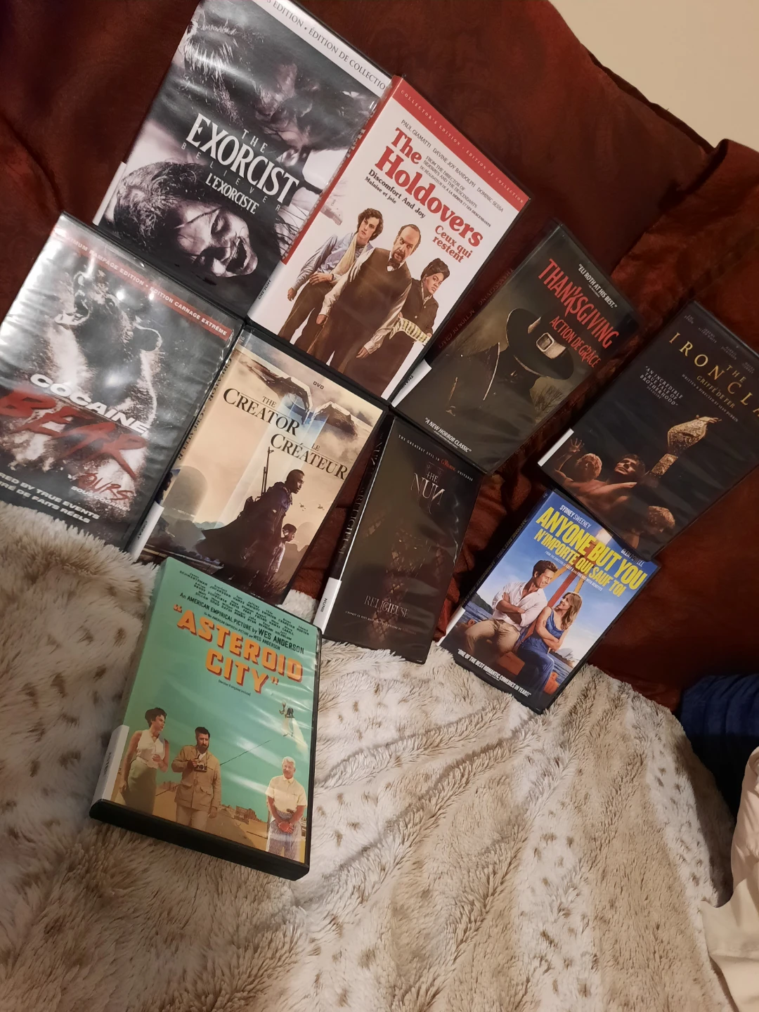 Set of 9 Assorted Movies on DVD
