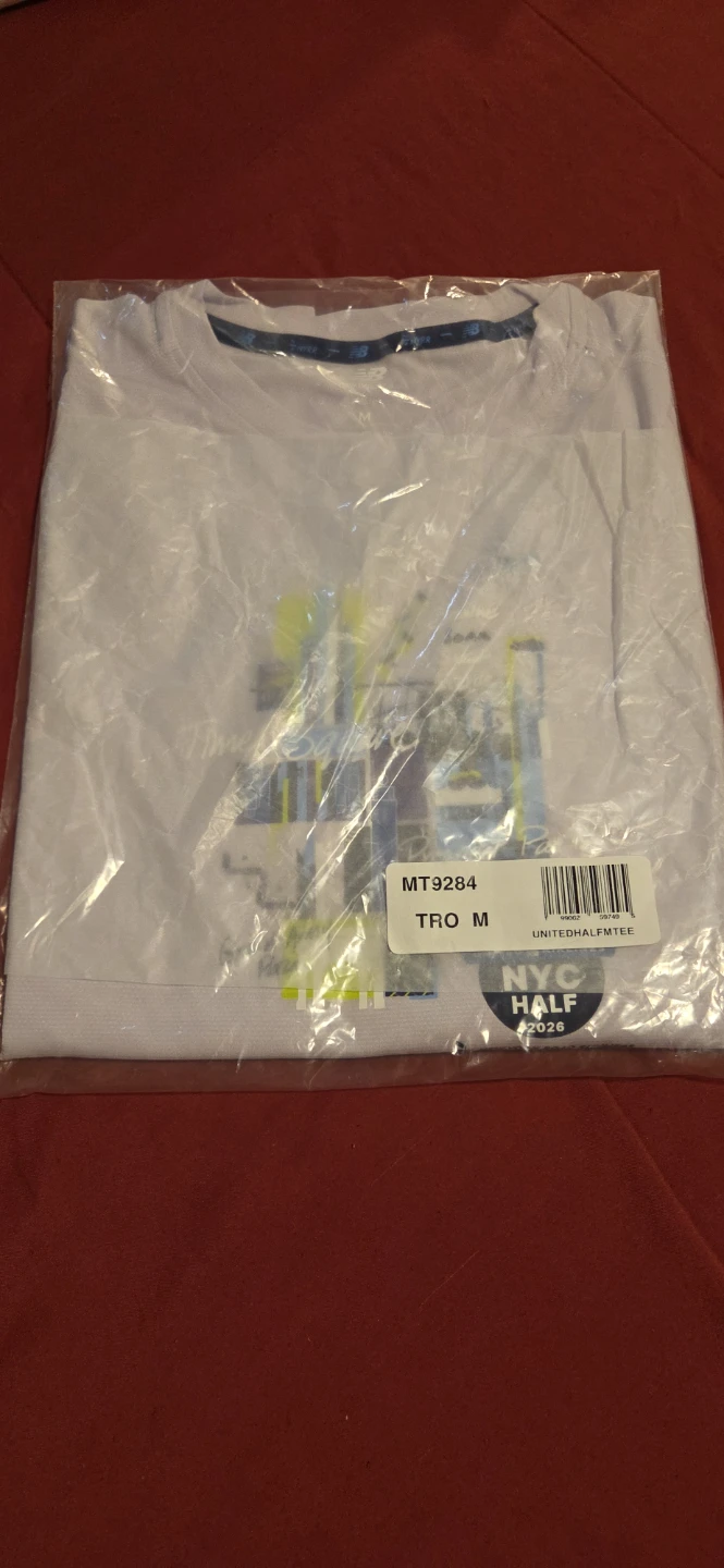 New Balance NYC Half 2026 Long Sleeve Shirt - Size M